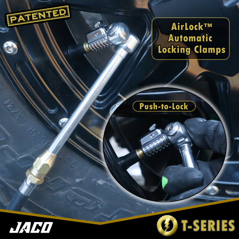 Load image into Gallery viewer, Lightning™ T-Series Tire Air Chuck | Open Flow, 1/4" F-NPT
