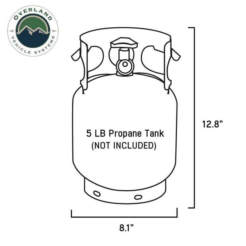 Load image into Gallery viewer, Propane Bag with Handle &amp; Straps - #16 Waxed Canvas Storage

