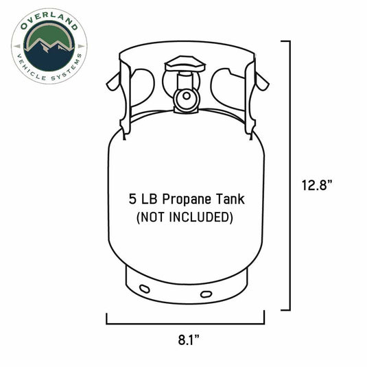 Propane Bag with Handle & Straps -