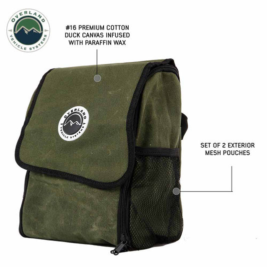 Overnight Bag with Handle & Straps -