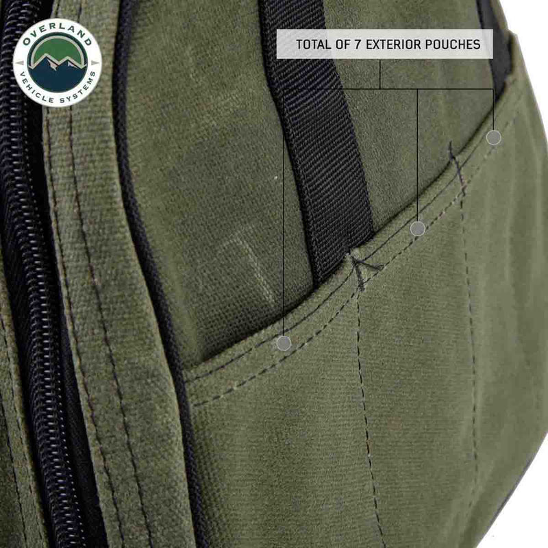 Load image into Gallery viewer, Jumper Cable Storage Bag - #16 Waxed Canvas

