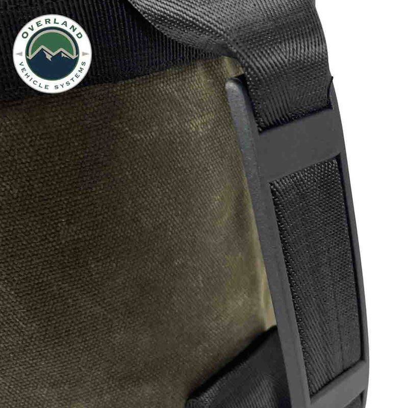 Load image into Gallery viewer, Propane Bag with Handle &amp; Straps - #16 Waxed Canvas Storage
