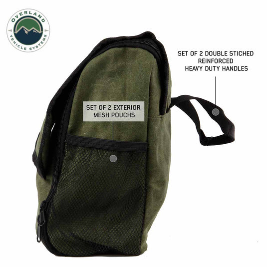 Overnight Bag with Handle & Straps -
