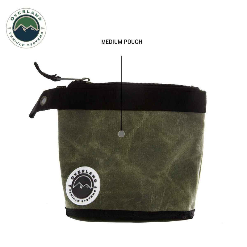 Load image into Gallery viewer, Medium Size 3-Bag Set of Storage Bags - #12 Waxed Canvas
