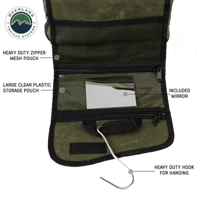 Load image into Gallery viewer, Overnight Bag with Handle &amp; Straps - #16 Waxed Canvas Storage
