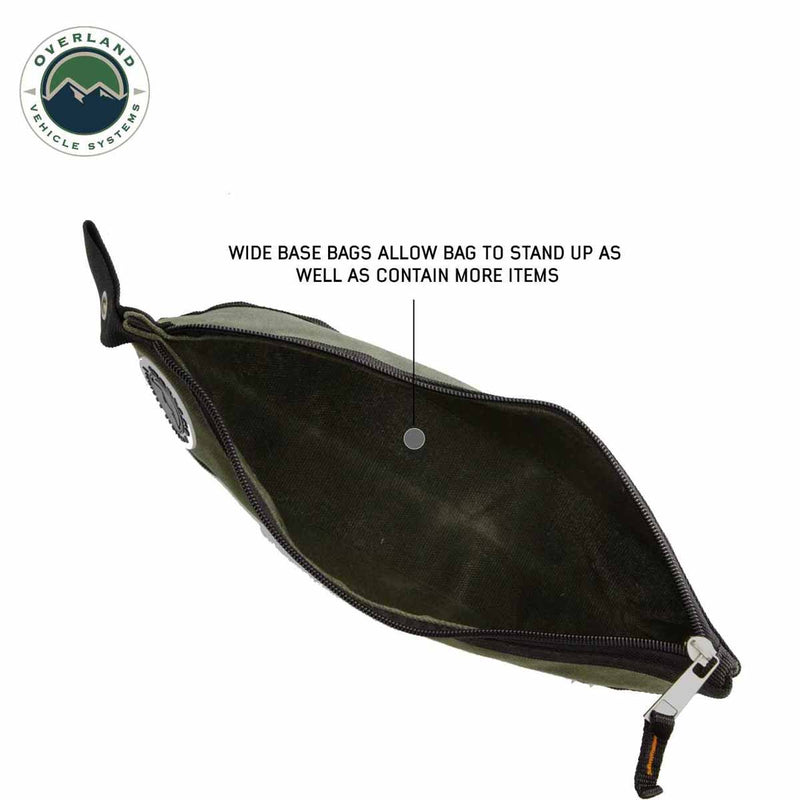 Load image into Gallery viewer, Medium Size 3-Bag Set of Storage Bags - #12 Waxed Canvas
