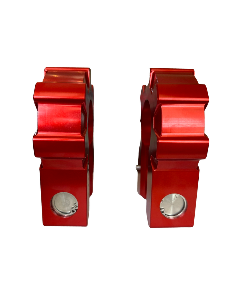 Load image into Gallery viewer, 3/4'' Extreme duty Aluminum D-Shackle set (9T) (LIFETIME WARRANTY*)
