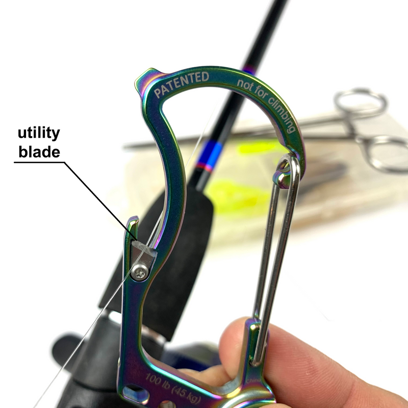 Load image into Gallery viewer, Firebiner: Fire-starting Multitool Carabiner
