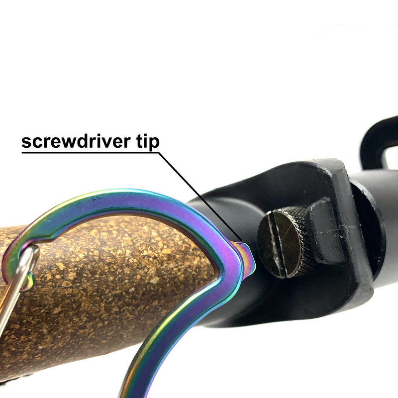 Load image into Gallery viewer, Firebiner: Fire-starting Multitool Carabiner
