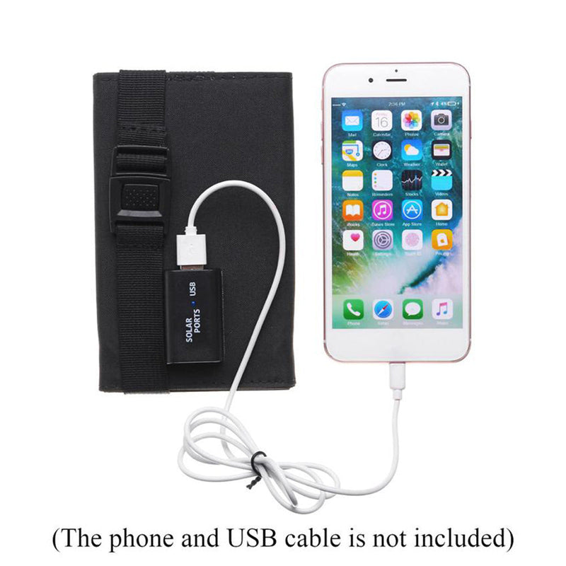 Load image into Gallery viewer, 20W Solar Foldable Bag 8W 5V Usb Outdoor Mobile Phone Portable Solar Charger Charging Board
