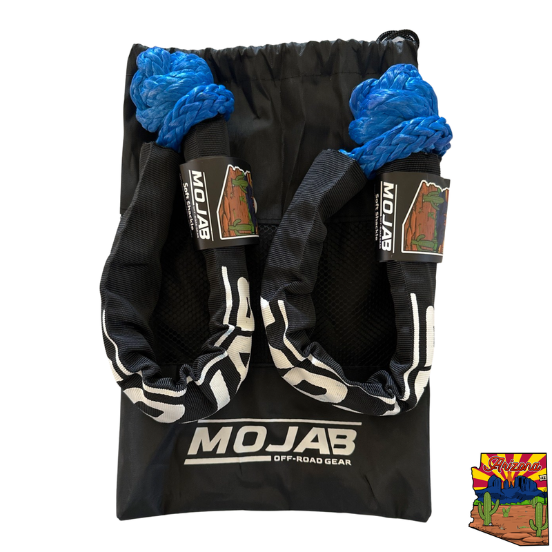 Load image into Gallery viewer, Soft Shackle 3/8'' x 22” with sleeve and bag (Set of 2 Shackles) (Lifetime Warranty)
