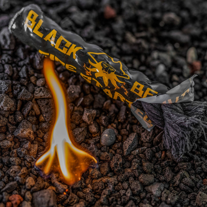 Load image into Gallery viewer, Black Beard Weather-Proof Firestarter
