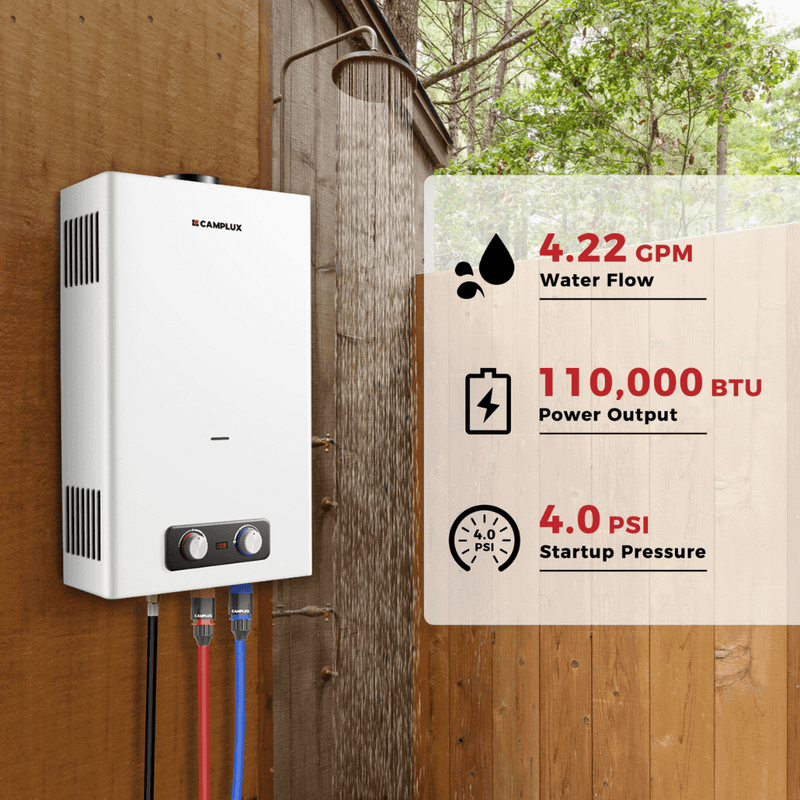Load image into Gallery viewer, Camplux BD422 On Demand Water Heater Propane
