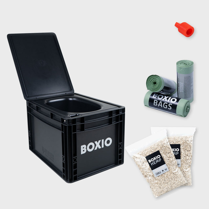 Load image into Gallery viewer, Composting Toilet Starter Kit | BOXIO - TOILET PLUS
