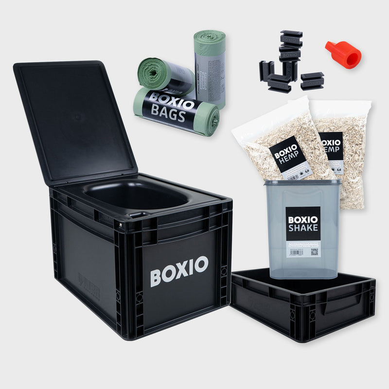 Load image into Gallery viewer, Composting Toilet Starter Kit | BOXIO - TOILET MAX+
