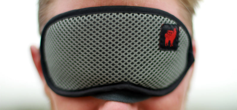 Load image into Gallery viewer, Blackout Travel Eye &amp; Sleep Mask
