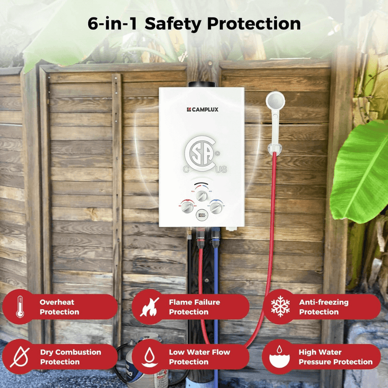 Load image into Gallery viewer, Camplux BW211 Camping Water Heater Propane
