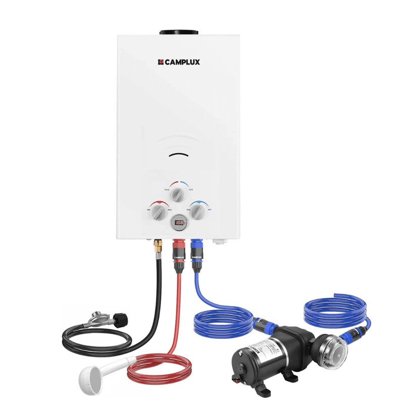 Load image into Gallery viewer, Camplux BW264P120 Camping Water Heater Pump Kit

