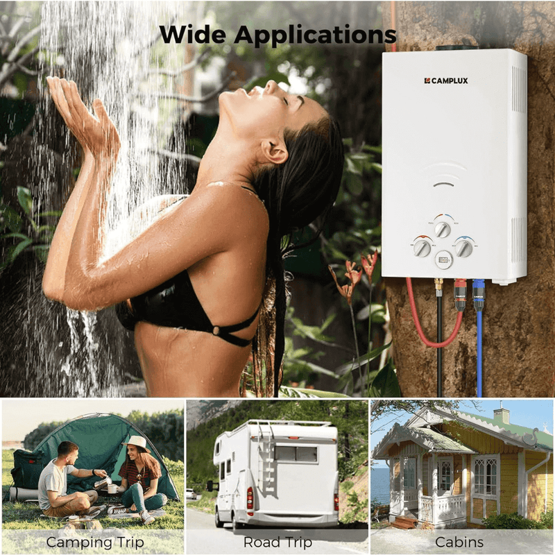 Load image into Gallery viewer, Camplux BW264P120 Camping Water Heater Pump Kit
