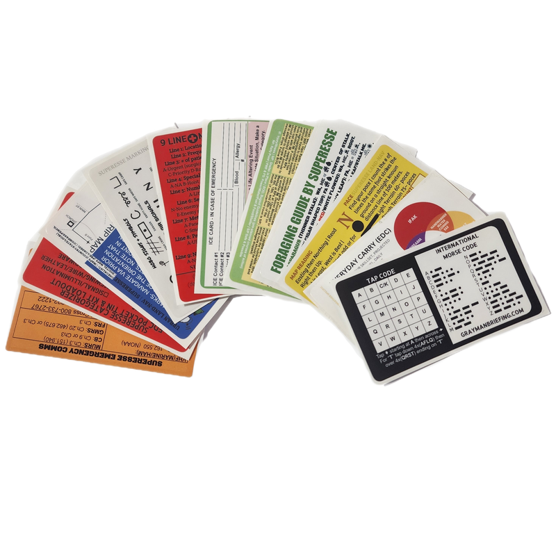 Load image into Gallery viewer, Survival Reference Decal Pack - Collection of 11 Stickers
