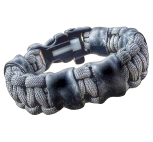 Load image into Gallery viewer, Scout Slimline: Minimalist's Paracord Bracelet for Survival Essentials - Fire, Cut, Shelter, Signal

