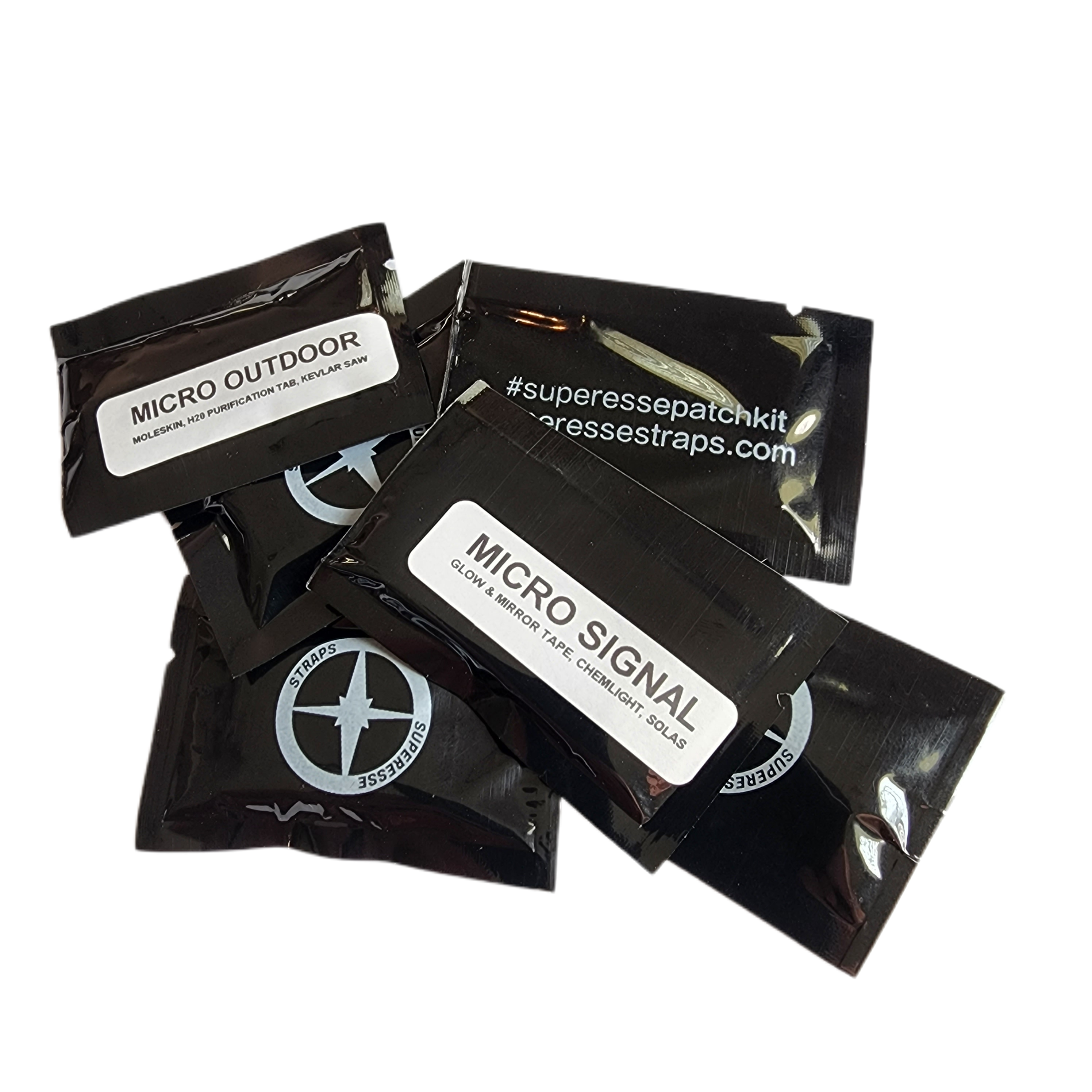 Micro Patch Kits: Single packet survival supply kits for Pocket Patche ...