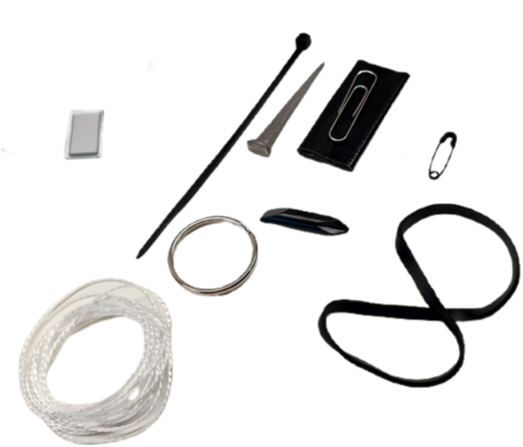 Load image into Gallery viewer, Supply "MacGyver" Patch Kit: Everyday Carry items for improvising in tasks completions

