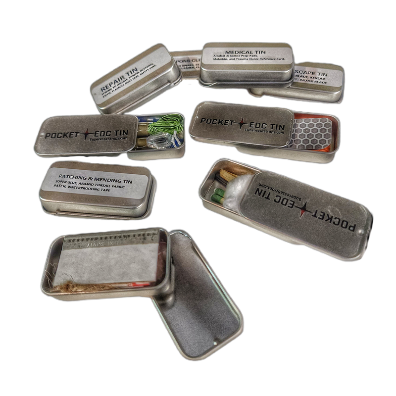 Load image into Gallery viewer, EDC Pocket Tin - Compartmentalized Survival Kits
