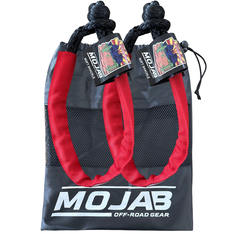 Load image into Gallery viewer, Soft Shackle 1/4'' x 24'' with sleeve and bag (Set of 2 Shackles) (Lifetime Warranty)
