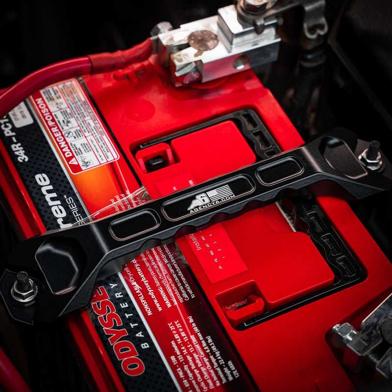 Load image into Gallery viewer, Toyota / Lexus Billet Battery Hold Down Bar
