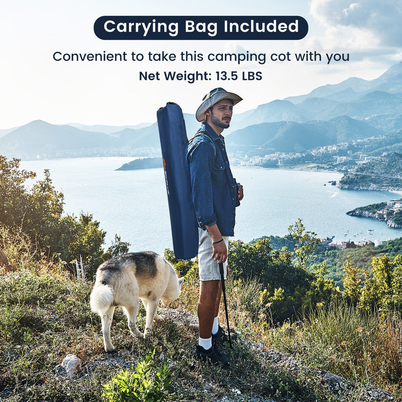 Load image into Gallery viewer, Adults Kids Folding Camping Cot
