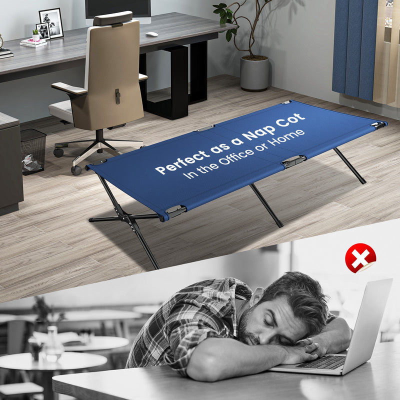 Load image into Gallery viewer, Adults Kids Folding Camping Cot
