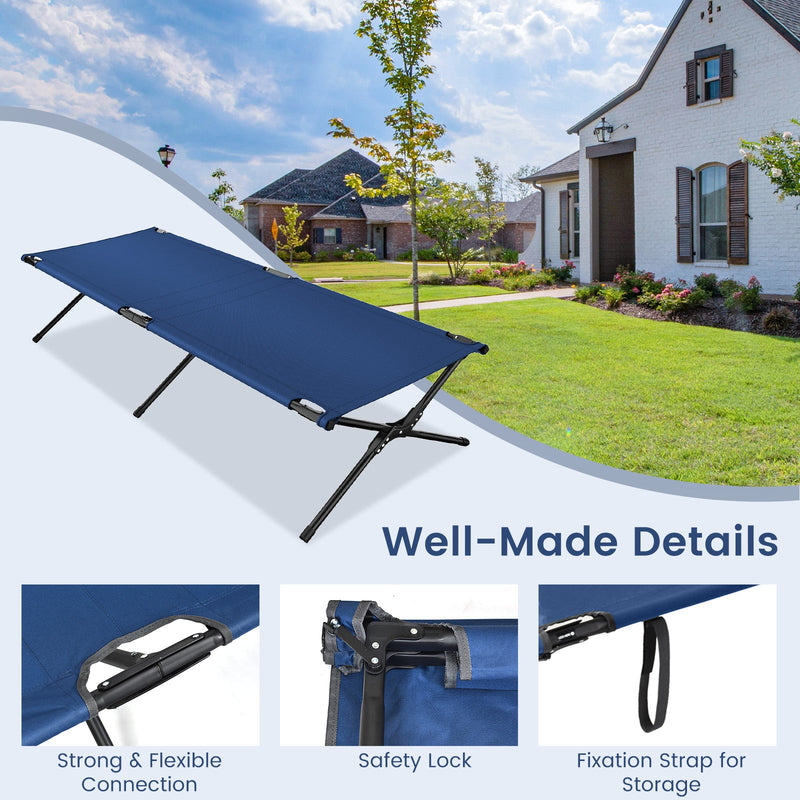 Load image into Gallery viewer, Adults Kids Folding Camping Cot
