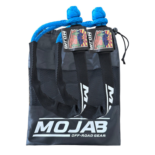 Soft Shackle 1/4'' x 24'' with sleeve and bag (Set of 2 Shackles) (Lifetime Warranty)
