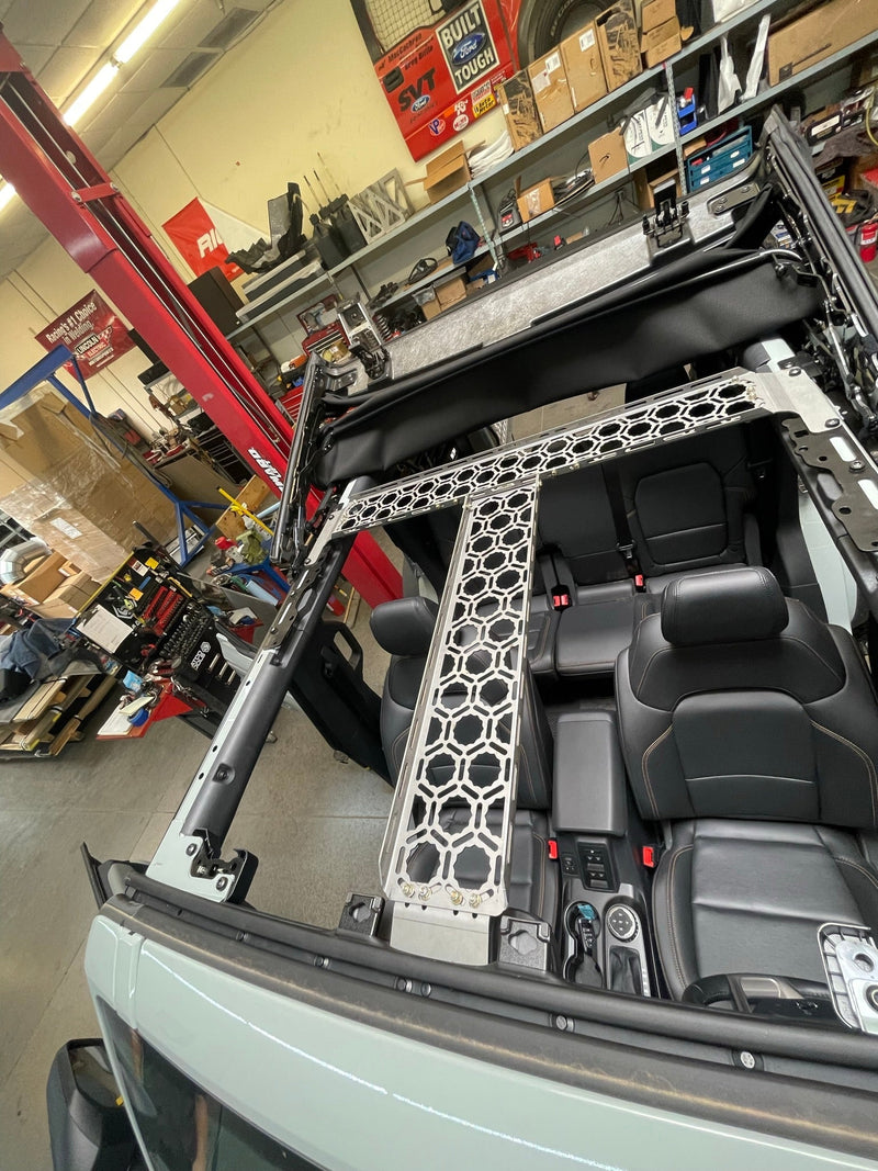 Load image into Gallery viewer, 6th Gen Bronco Roof Panel Mount kit by Adapt-a-panel (full section)
