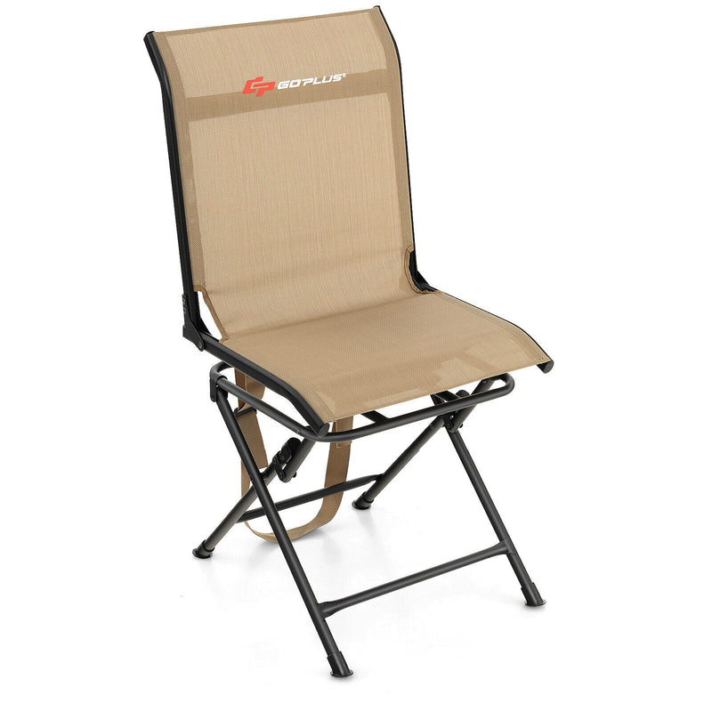 Load image into Gallery viewer, All weather Outdoor Foldable 360 Degree Swivel Chair with Iron Frame
