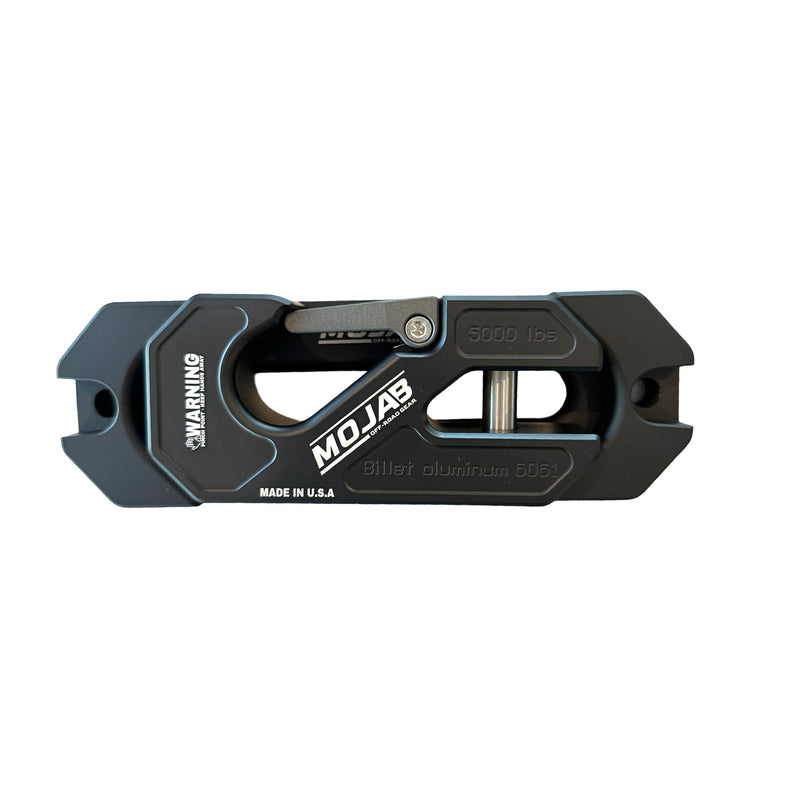Load image into Gallery viewer, Side By Side / UTV Aluminum Recessed Winch Shackle with Fairlead Kit, closed latch (LIFE TIME WARRANTY*)

