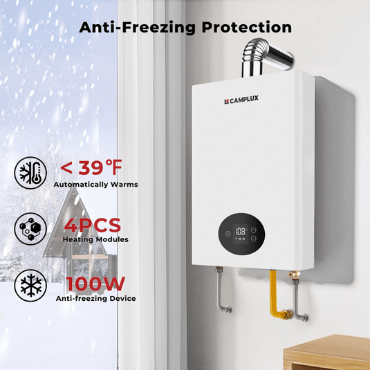 Camplux Climatech 3 Indoor Gas Tankless Water Heater 82,000 BTU
