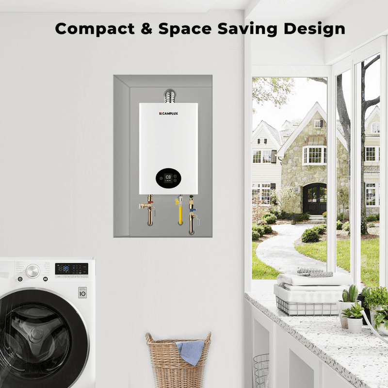 Load image into Gallery viewer, Camplux Climatech 3 Indoor Gas Tankless Water Heater 102,000 BTU
