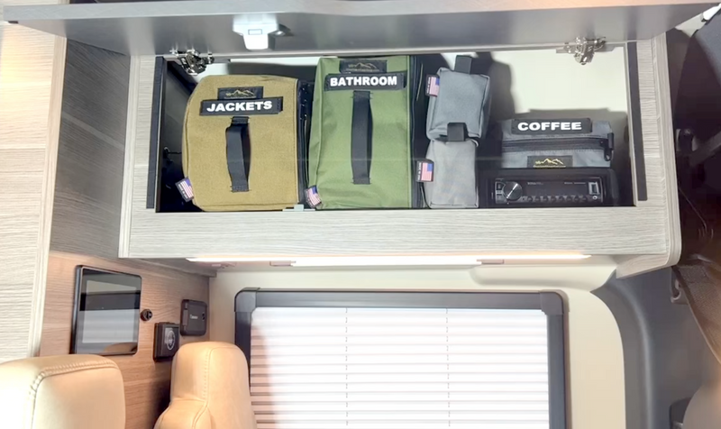 Load image into Gallery viewer, Overhead Cabinet Storage Divider Bags
