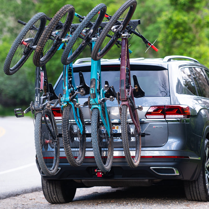 Load image into Gallery viewer, Chuck Rack 4-Bike Vertical Rack W/ Full Tilt BASE Post
