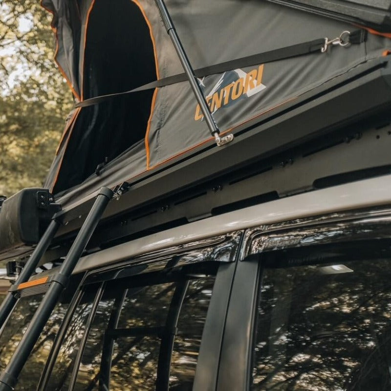 Load image into Gallery viewer, Outdoorsman XL -Aluminum Clam Shell Roof Top Tent
