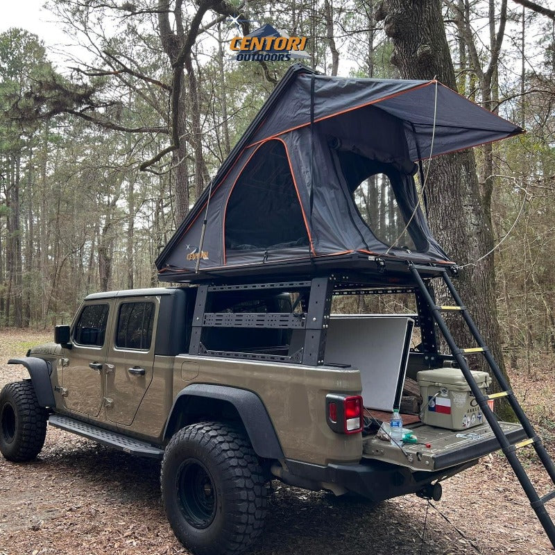 Load image into Gallery viewer, Outdoorsman XL -Aluminum Clam Shell Roof Top Tent
