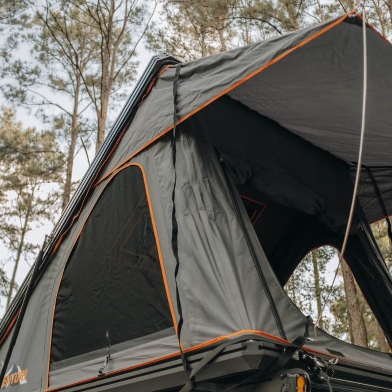 Load image into Gallery viewer, Outdoorsman XL -Aluminum Clam Shell Roof Top Tent
