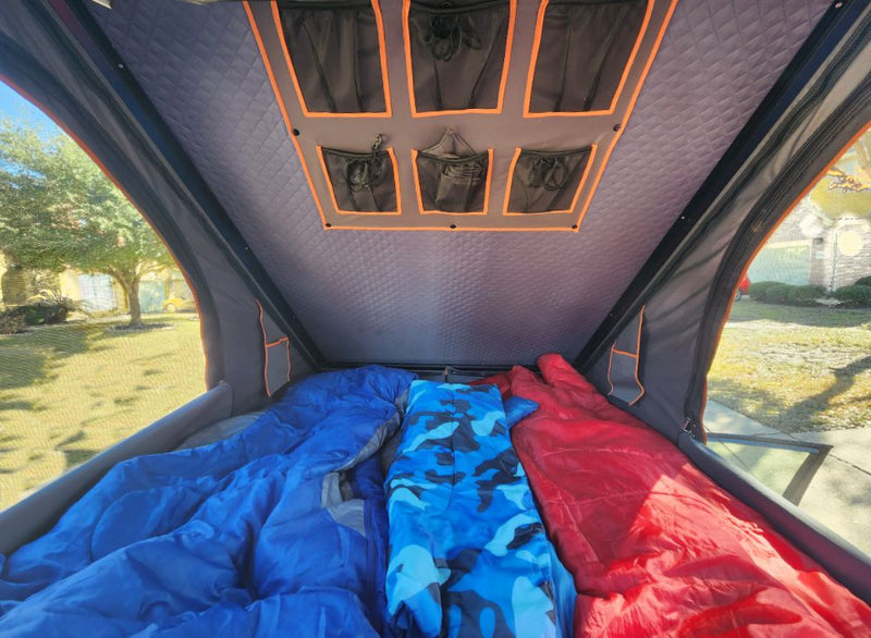 Load image into Gallery viewer, Outdoorsman XL -Aluminum Clam Shell Roof Top Tent
