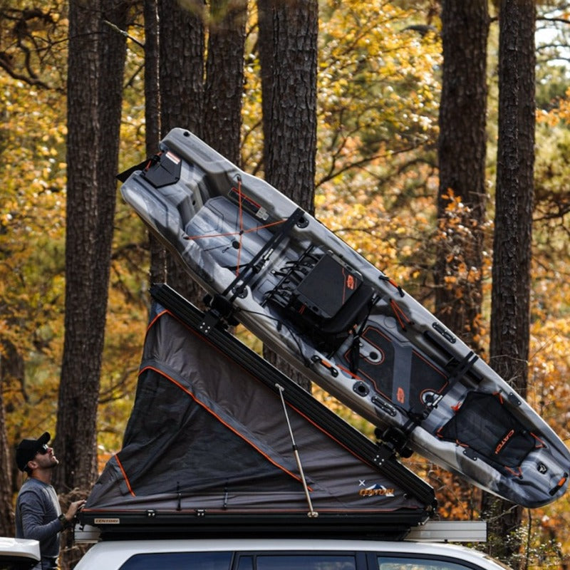 Load image into Gallery viewer, Outdoorsman XL -Aluminum Clam Shell Roof Top Tent
