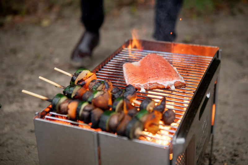 Load image into Gallery viewer, Flatpack Smokeless Firepit and Grill

