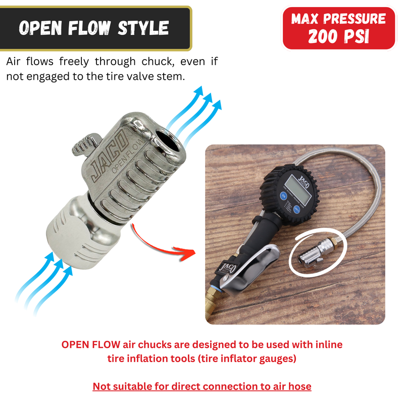 Load image into Gallery viewer, Lightning™ S2-Series Tire Air Chuck - 1/4" F-NPT
