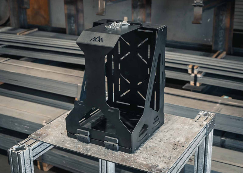 Load image into Gallery viewer, Jerry's Can Holder - Dual Universal Jerry Can Carrier
