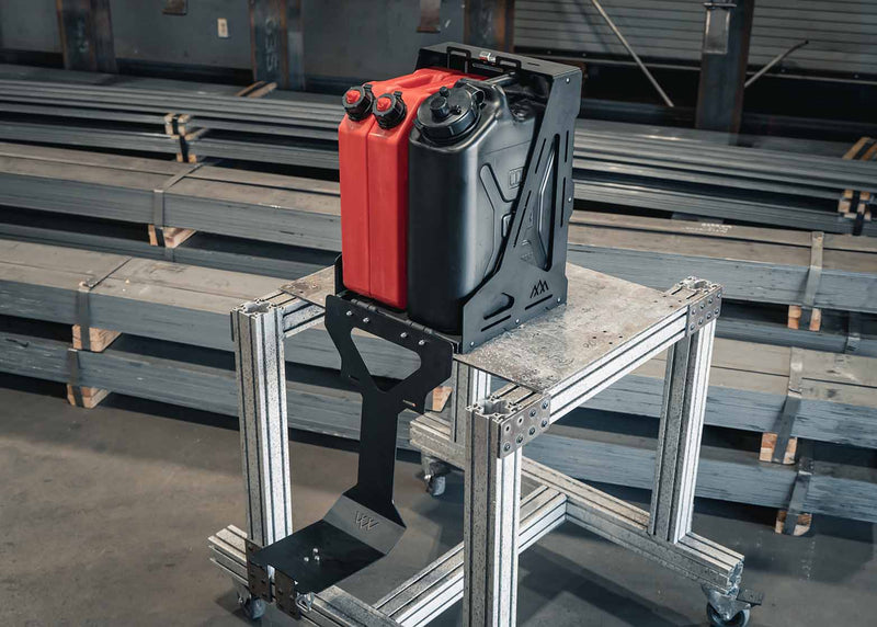 Load image into Gallery viewer, Jerry's Can Holder - Dual Universal Jerry Can Carrier
